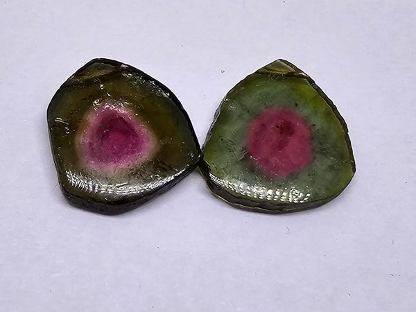 One Of A Kind: Water Mellon Tourmaline Fancy Butterfly Wings Shaped Hand Carved Gems, Loose Gems for Jewelry 100 % Natural AAA