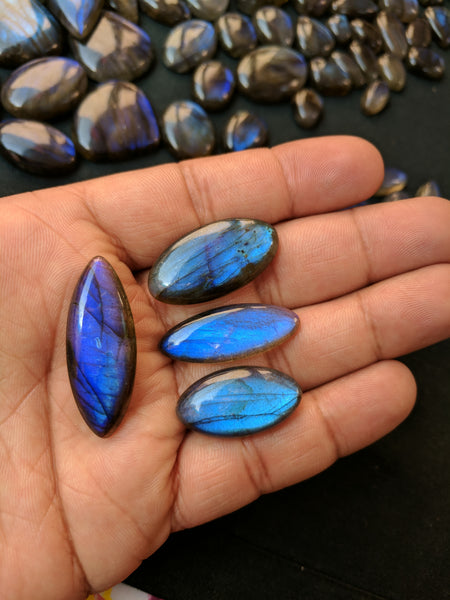 679.40 cts Blue Flashy Labradorite Free Form Cabochons Gems, Wholesale Parcel/Lot of Free Form Loose Gems,100 % Natural AAA