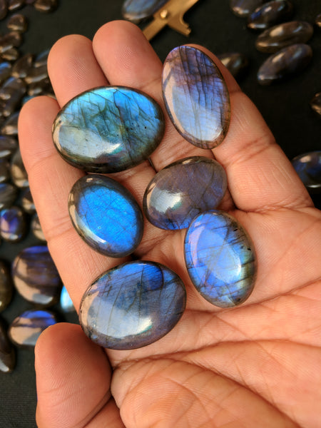 679.40 cts Blue Flashy Labradorite Free Form Cabochons Gems, Wholesale Parcel/Lot of Free Form Loose Gems,100 % Natural AAA