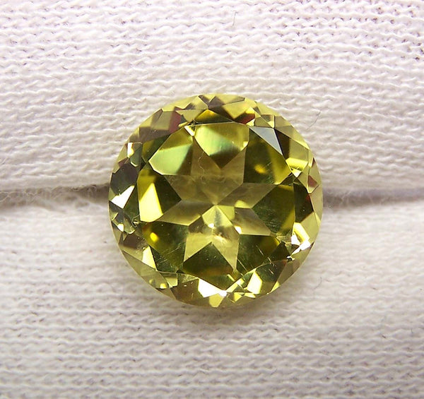 Masterpiece Collection : Amazing Lemon Topaz Highlight Brilliant Cut, Calibrated 12 mm Round, 100 % Natural Loose Gemstone Per Wholesale Sample Order Lot/ Parcel