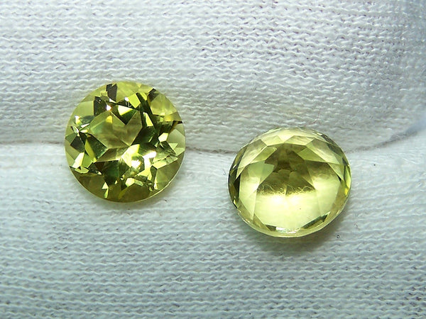 Masterpiece Collection : Amazing Lemon Topaz Highlight Brilliant Cut, Calibrated 10 mm Round, 100 % Natural Loose Gemstone Per Wholesale Sample Order Lot/ Parcel