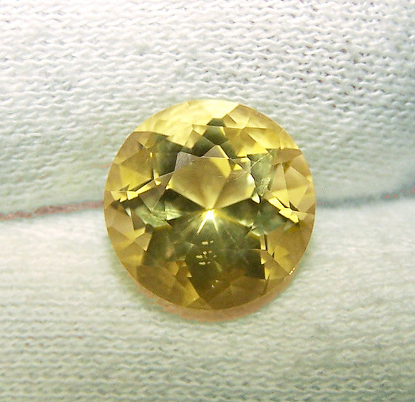 Masterpiece Collection : Amazing Lemon Topaz American Cut Round, Calibrated 12 x 12 mm Round, 100 % Natural Loose Gemstone Per Wholesale Sample Order Lot/ Parcel