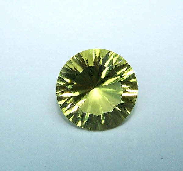 Masterpiece Collection : Amazing Lemon Topaz Concave Cut Round, Calibrated 12 x 12 mm Round, 100 % Natural Loose Gemstone Per Wholesale Sample Order Lot/ Parcel