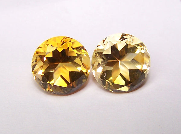 Masterpiece Collection : Amazing Golden Topaz Highlight Brilliant Cut, Calibrated 10 mm Round, 100 % Natural Loose Gemstone Per Wholesale Sample Order Lot/ Parcel