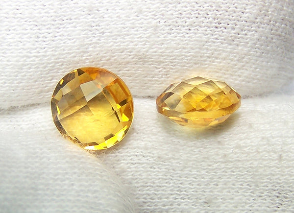 Masterpiece Collection : Amazing Golden Topaz Briolette Cut, Calibrated 10 mm Round, 100 % Natural Loose Gemstone Per Wholesale Sample Order Lot/ Parcel