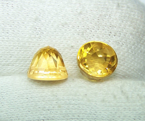 Masterpiece Collection : Amazing Golden Topaz High Dome Rose Cut Gem, Calibrated 8 x 8 mm Round, 100 % Natural Loose Gemstone Per Wholesale Sample Order Lot/ Parcel