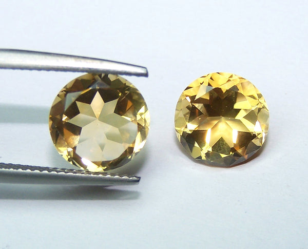 Masterpiece Collection : Amazing Golden Topaz Star Cut Round, Calibrated 10 x 10 mm Round, 100 % Natural Loose Gemstone Per Wholesale Sample Order Lot/ Parcel