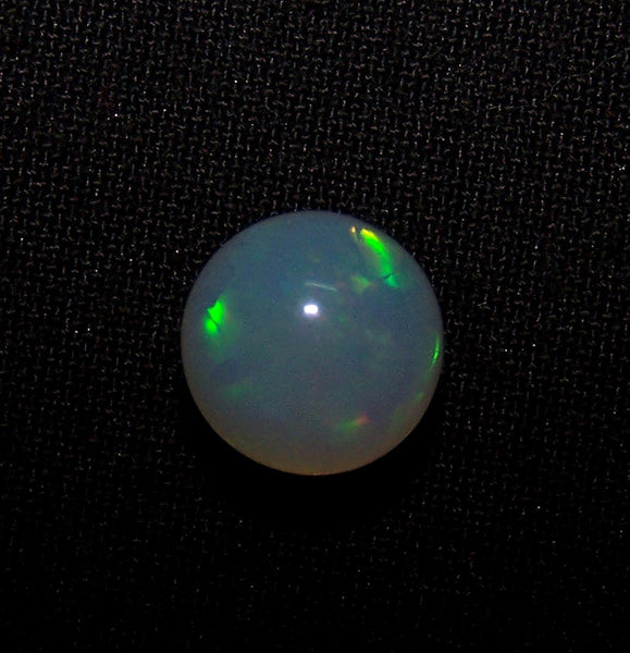 Masterpiece Ultra Rare Multi Fire Milky Ethiopian Welo Opal Round Large Sphere Ball 10.6 - 10.8 MM AAA