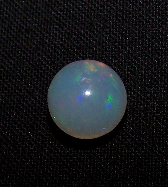 AAA+ Quality Black Opal, Natural Fire Opal Smooth Round Sphere
