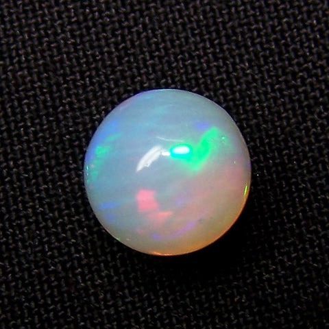 Masterpiece Ultra Rare Insane Multi Rainbow Fire Color Play Ethiopian Welo Opal Smooth 9 MM Round Sphere Ball AAA
