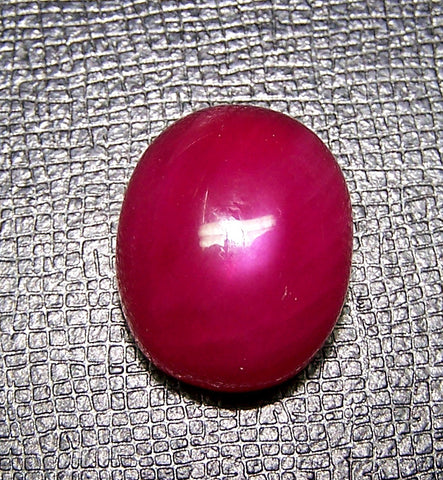35.20 cts Mozambique Ruby Smooth High Dome Oval Cabochon Gem, Great color, Loose Gemstone AAA