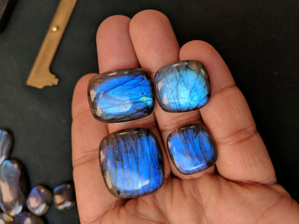 679.40 cts Blue Flashy Labradorite Free Form Cabochons Gems, Wholesale Parcel/Lot of Free Form Loose Gems,100 % Natural AAA